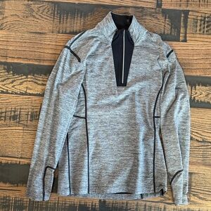 Lululemon Gray Quarter-Zip Pullover